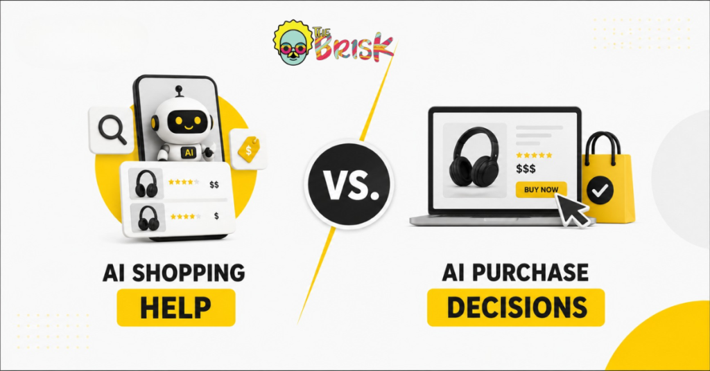 AI Shopping Help vs. AI Purchase Decisions